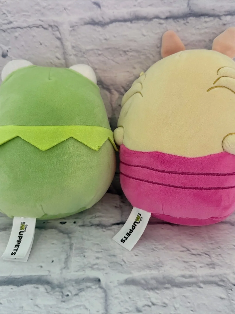 Squishmallows The Muppets Kermit & Miss Piggy Plush Set 6